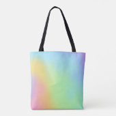 Canvas tas voor regenbooggradiënt (Achterkant)