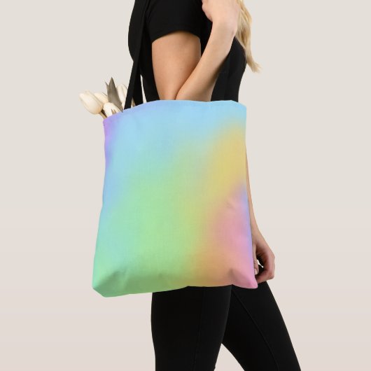 Canvas tas voor regenbooggradiënt (Dichtbij)