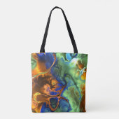 canvas tas voor ruimtefractaal (Achterkant)