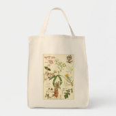 Canvas tas voor sage illustratie boodschappen (Voorkant)