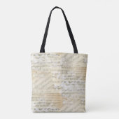  Canvas tas voor saxofone-muziek (Achterkant)