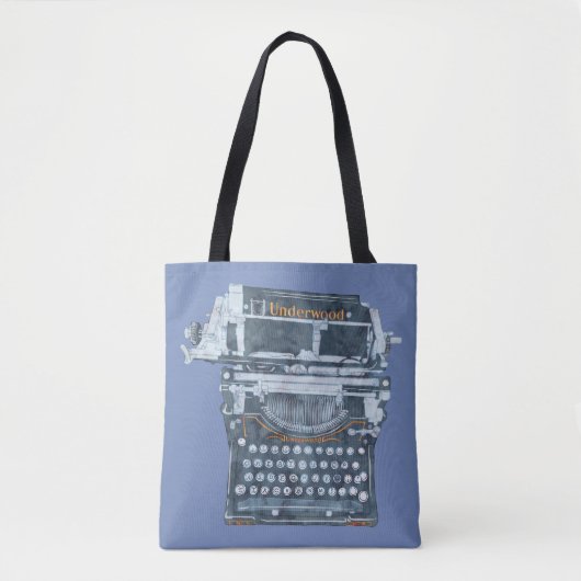 Canvas tas voor schrijfmachines (Voorkant)