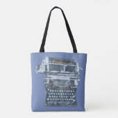 Canvas tas voor schrijfmachines (Achterkant)