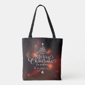 Canvas tas voor speciale kerstbomen (Achterkant)