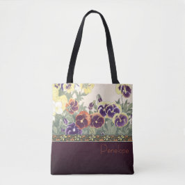 Canvas tas voor tuinViolet Design