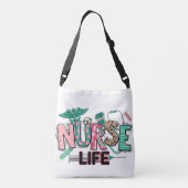 Canvas tas voor verpleegkunde (Achterkant)