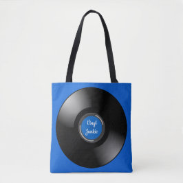 Canvas tas voor vinylrecord-album