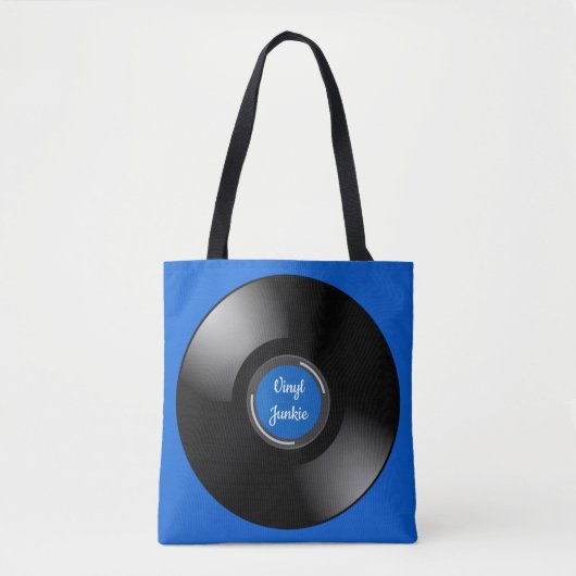 Canvas tas voor vinylrecord-album (Voorkant)