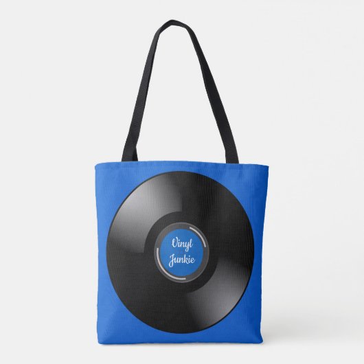 Canvas tas voor vinylrecord-album (Achterkant)