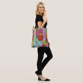 Canvas tas voor werkmeisjes (Op model)