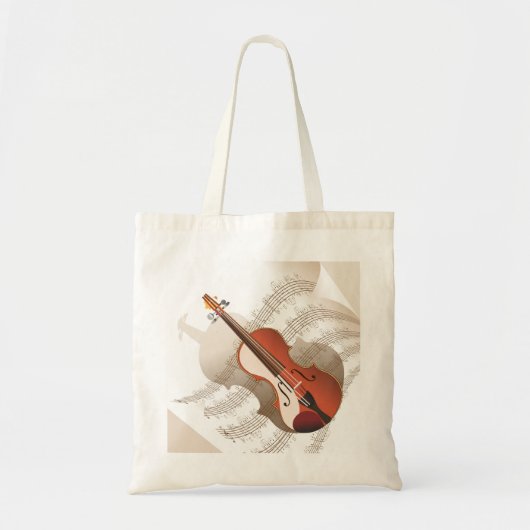Canvas tas voor zeer goede muziekkwaliteit (Voorkant)