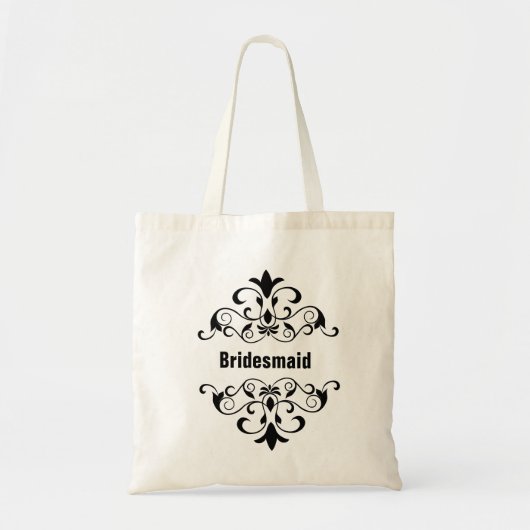 Canvas tas voor zwarte bruidsbruidbruidbruidjes (Voorkant)