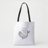 Canvas tas walvis (Voorkant)