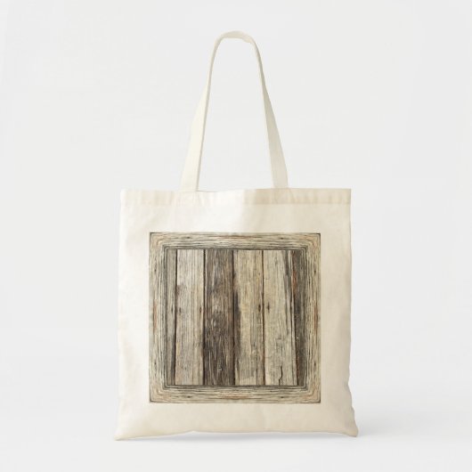 canvas tas "Weathered Wood": Grootte/stijl kiezen (Voorkant)