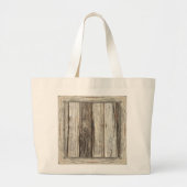 canvas tas "Weathered Wood": Grootte/stijl kiezen (Voorkant)