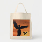 Canvas tas Wings of Vision (Voorkant)