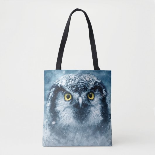 canvas tas winteruil (Voorkant)