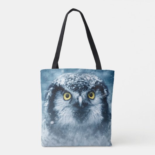 canvas tas winteruil (Achterkant)