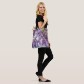 Canvas tas Wisteria Lovers (Op model)