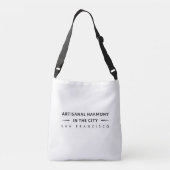 canvas tas (wit) (Achterkant)