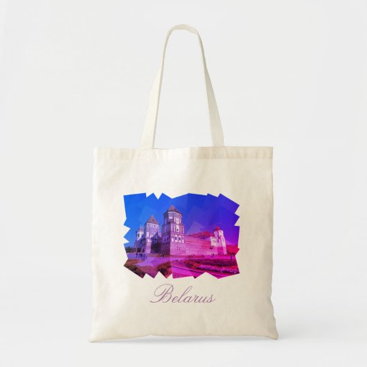 Canvas tas Wit-Russische kasteel (Voorkant)