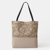 Canvas tas woestijn Camo Large/Small (Achterkant)