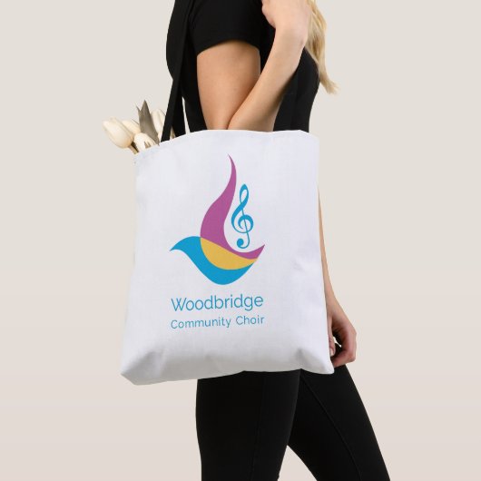 Canvas tas - Woodbridge Community Choir (Dichtbij)