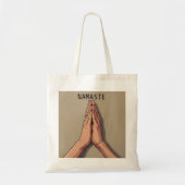 Canvas tas / Yoga Namaste tas (Voorkant)