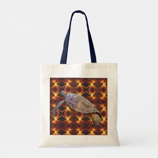 canvas tas zeeen prints (Achterkant)
