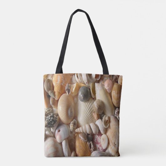 canvas tas zeeschelpen (Achterkant)