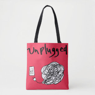 Canvas tas zonder stopcontact