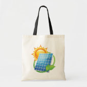 Canvas tas zonne-energie (Voorkant)