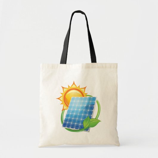 Canvas tas zonne-energie (Voorkant)