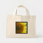 Canvas tas - Zonnebloem (Voorkant)
