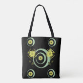 canvas tas zonnebloemen (Achterkant)