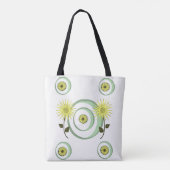 canvas tas zonnebloemen (Achterkant)