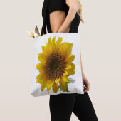 canvas tas zonnebloemen (Dichtbij)
