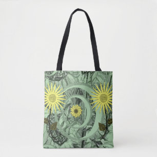 canvas tas zonnebloemen