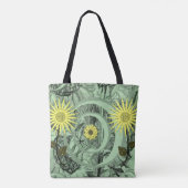 canvas tas zonnebloemen (Achterkant)