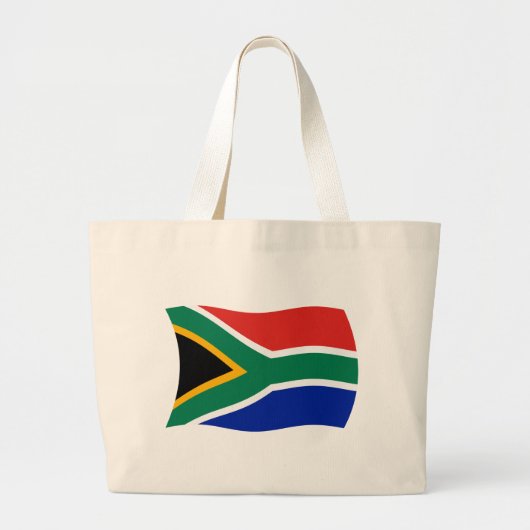 Canvas tas Zuid-Afrika vlag (Voorkant)