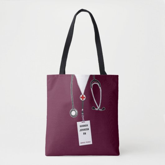 Canvas tas zurige paars (Voorkant)