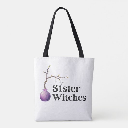 Canvas tas zuster Witches (Achterkant)