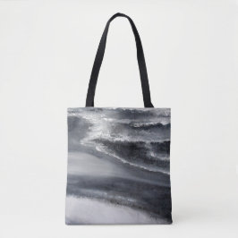 Canvas tas zwart-wit