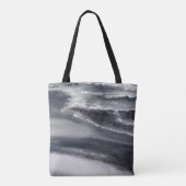 Canvas tas zwart-wit (Achterkant)