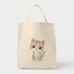 Canvas tassen (een schattige kat)
