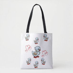 Canvas tassen eenden