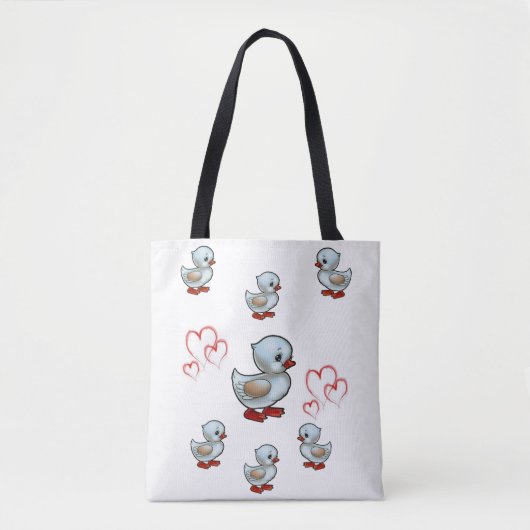 Canvas tassen eenden (Voorkant)