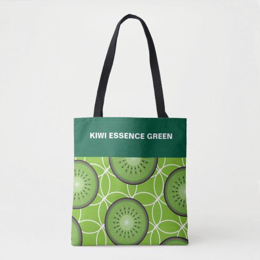 Canvas tassen Kiwi Essence Green (Voorkant)