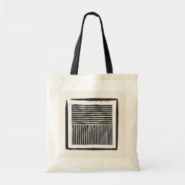 Canvas tassen: oude lijninkt tote bag