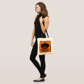Canvas tassen van de Halloween trick or treat van  (Voorkant (model))